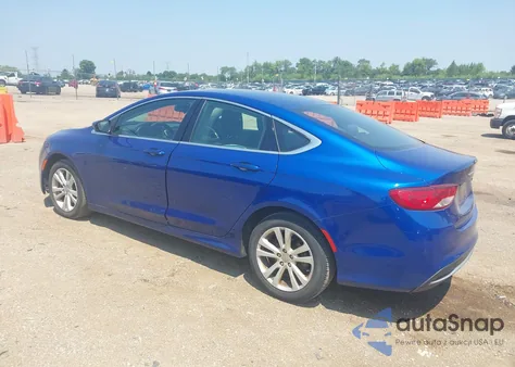 2015 Chrysler 200 Limited из США, поврежденный, VIN 1C3CCCAB9FN574375